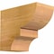 Ekena Millwork Ridgewood Rough Sawn Rafter Tail, Western Red Cedar, 6"W x 10"H x 12"L RFT06X10X12RID00RWR - alternate 1